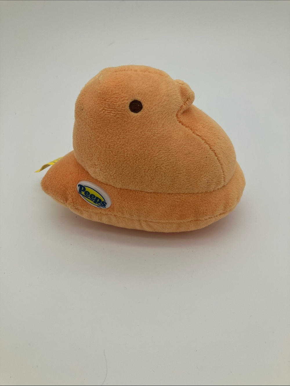 Peeps Just Born Orange Marshmallow Chick Retired Plush Stuffed Toy 2014 Easter